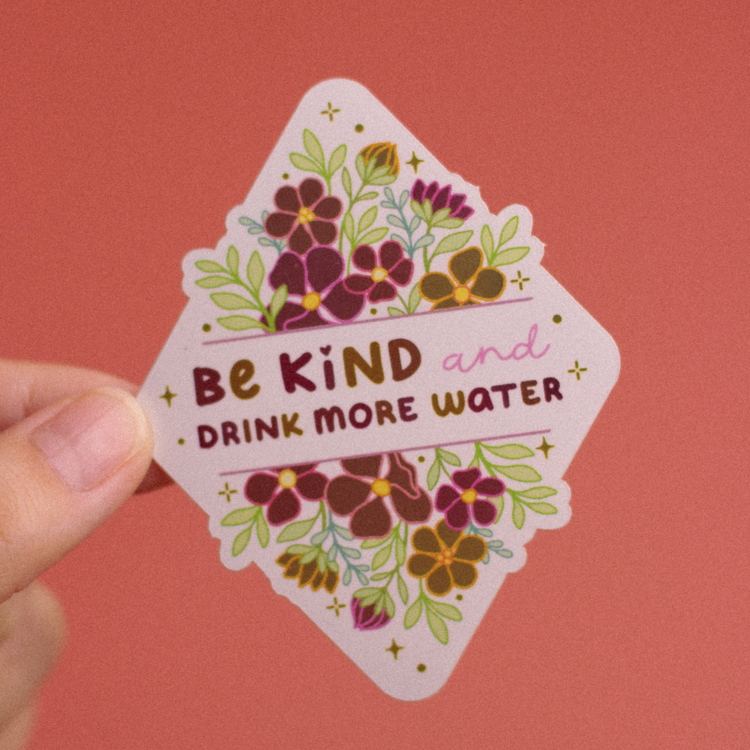 The Rosy Redhead Sticker