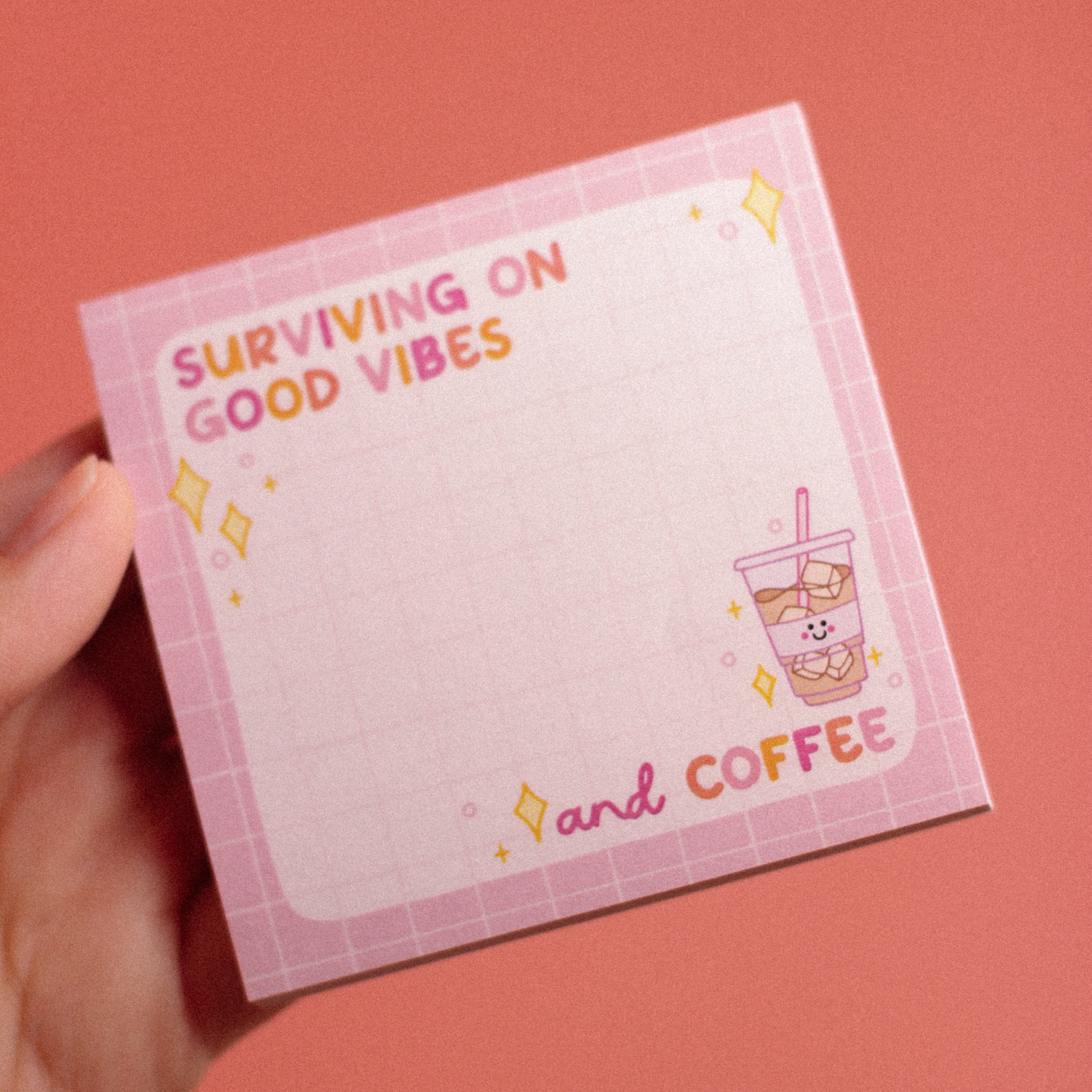 The Rosy Redhead Sticky Note