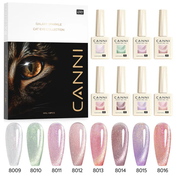 Canni Galaxy Sparkle Cat Eye Collection
